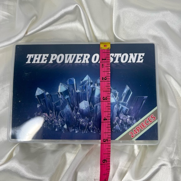 Rough Gemstone Rocks Collection Gift Set Box 24 Piece - Picture 7 of 7